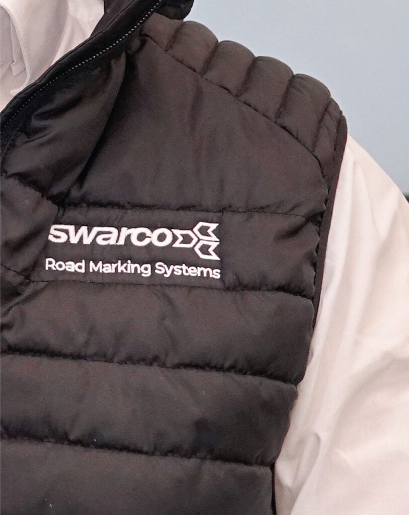 Stickveredelung SWARCO Road Marking Systems